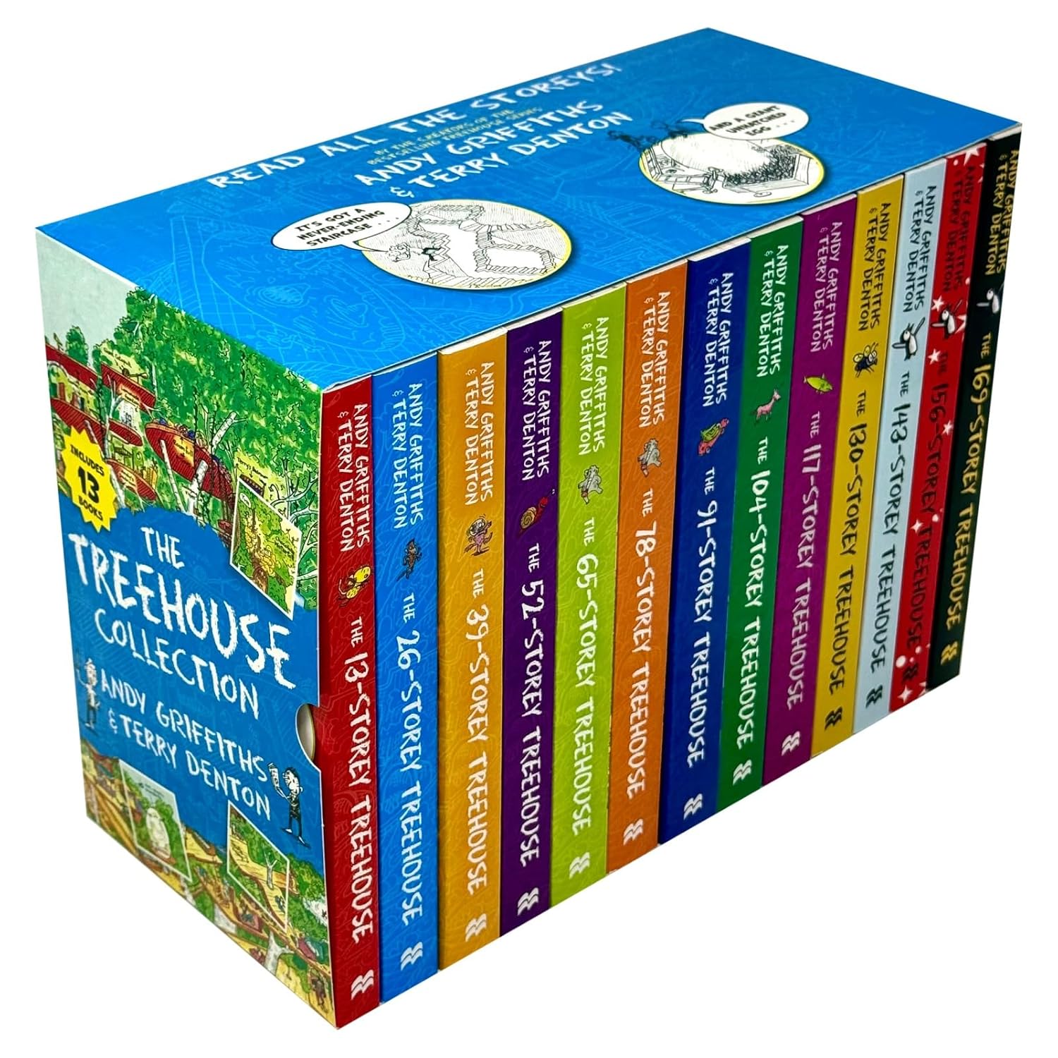 Treehouse Series by Andy Griffiths - 1-13 Books Collection