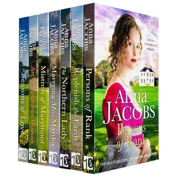 Anna Jacobs 7 Book Collection | Historical Fiction & Romance Set | Paperback Novels by Beloved Author | Canelo Bestsellers for Readers & Book Lovers