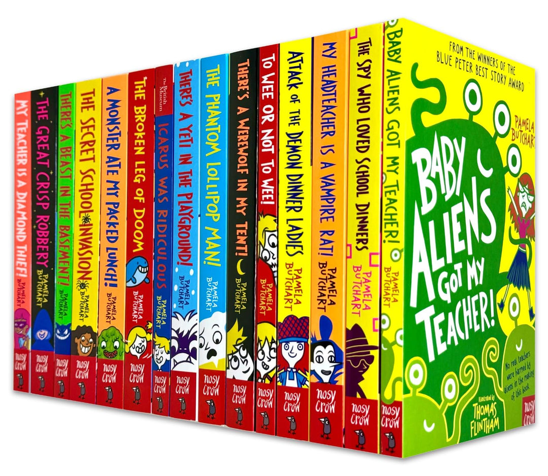 Baby Aliens (Izzy and Friends) Series By Pamela Butchart 15 Books Collection Set (Baby Aliens Got My Teacher, Spy Who Loved School Dinners, My Headteacher is a Vampire Rat and More)