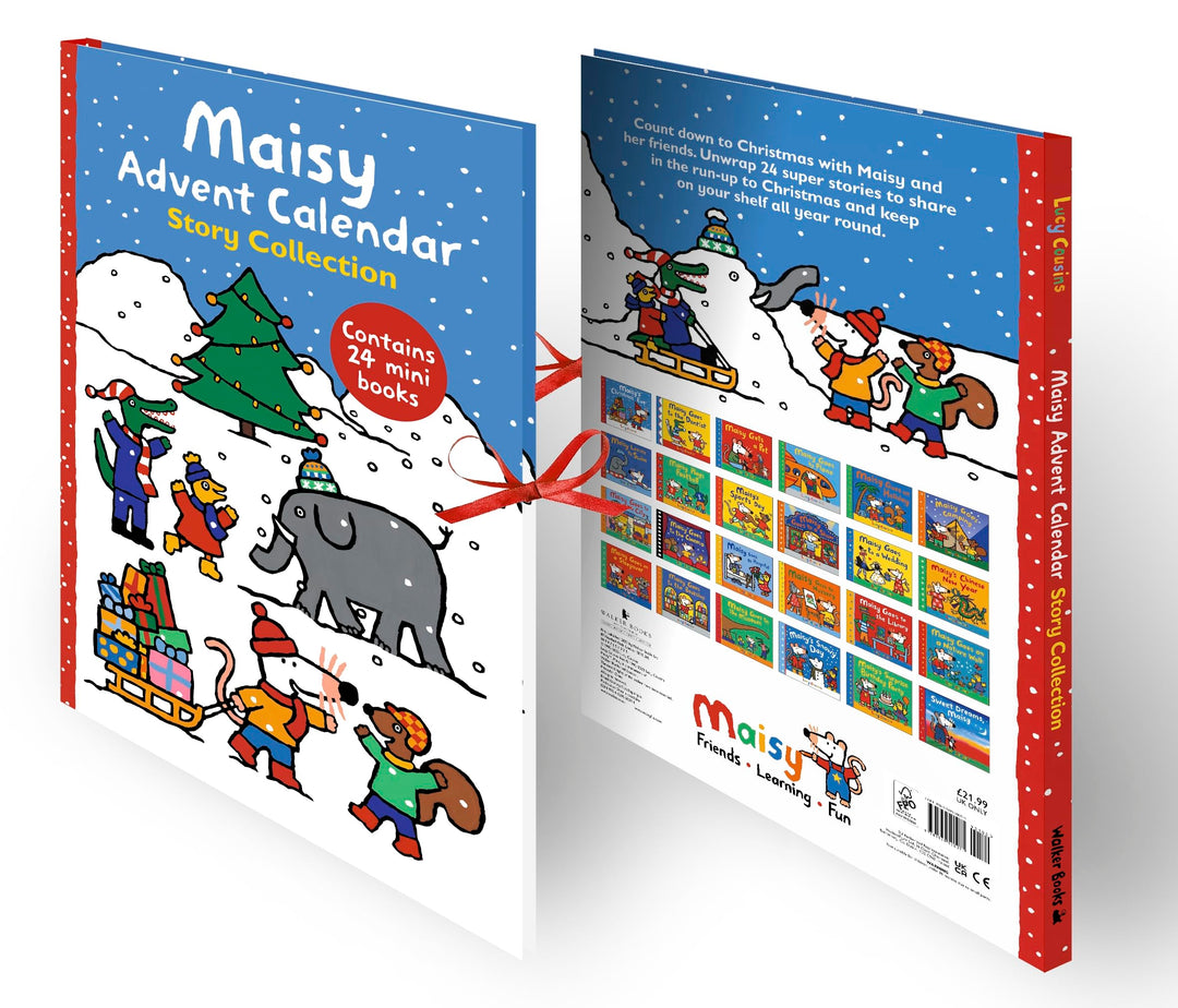 Maisy Advent Calendar Story Collection: Count down to Christmas with 24 story books about everyone's favourite mouse - with a new book for every ... for kids aged 2-6 (Maisy First Experiences)