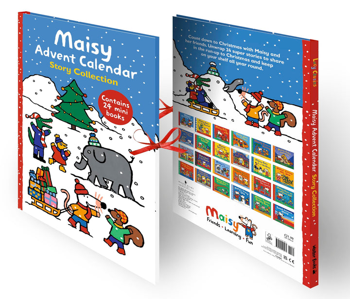 Maisy Advent Calendar 24 Story Book Collection – Christmas Gift for Kids Aged 2–6