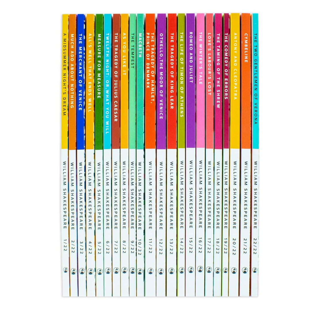 William Shakespeare The Complete Collection Book Set – 22 Iconic Plays Including Macbeth, As You Like It, The Two Gentlemen of Verona & King Lear