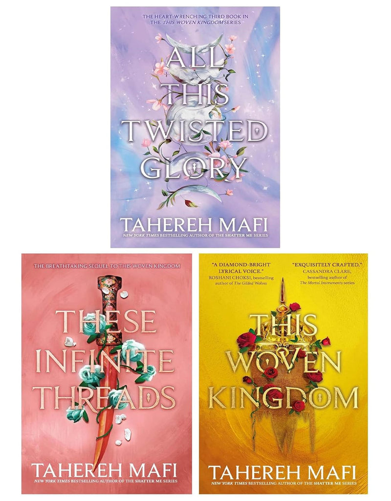 This Woven Kingdom Series 3 Paperback Book Collection by Tahereh Mafi – Gripping YA Fantasy Filled with Magic, Adventure & Immersive Storytelling