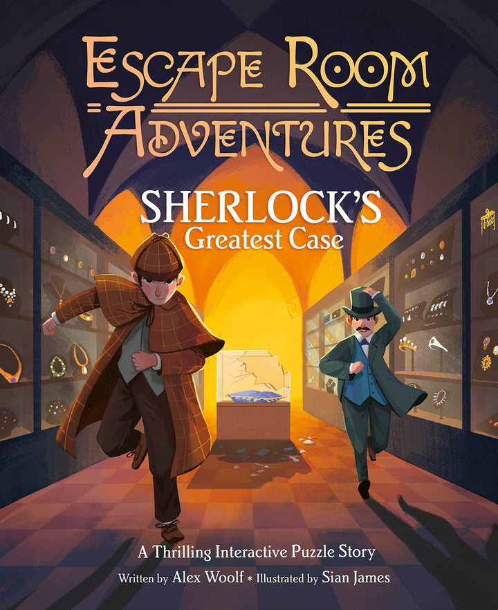 Escape Room Adventures: Sherlock's Greatest Case: A Thrilling Interactive Puzzle Story (Arcturus Escape Rooms) | Hardcover