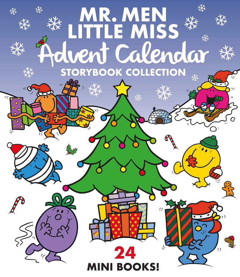 Mr. Men & Little Miss Christmas Advent Calendar - 24 Fun Holiday Stories for Kids Ages 3+ in Paperback