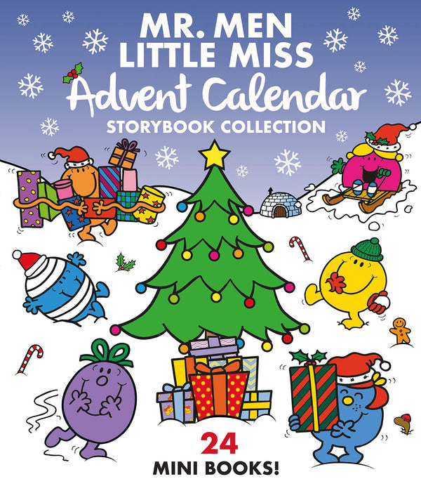 Mr. Men Little Miss Advent Calendar: Storybook collection containing 24 brilliantly funny illustrated kids books to count down to Christmas 2024