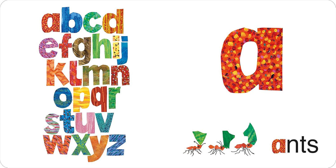 The Very Hungry Caterpillar's abc: Learn Your ABC with the Very Hungry Caterpillar Book by Eric Carle (Board Book)