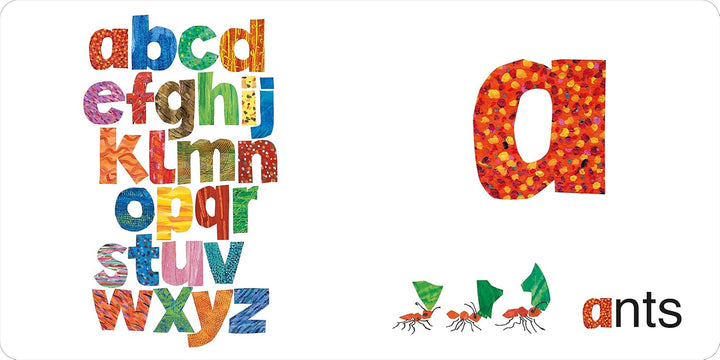 The Very Hungry Caterpillar's abc: Learn Your ABC with the Very Hungry Caterpillar Book by Eric Carle (Board Book)