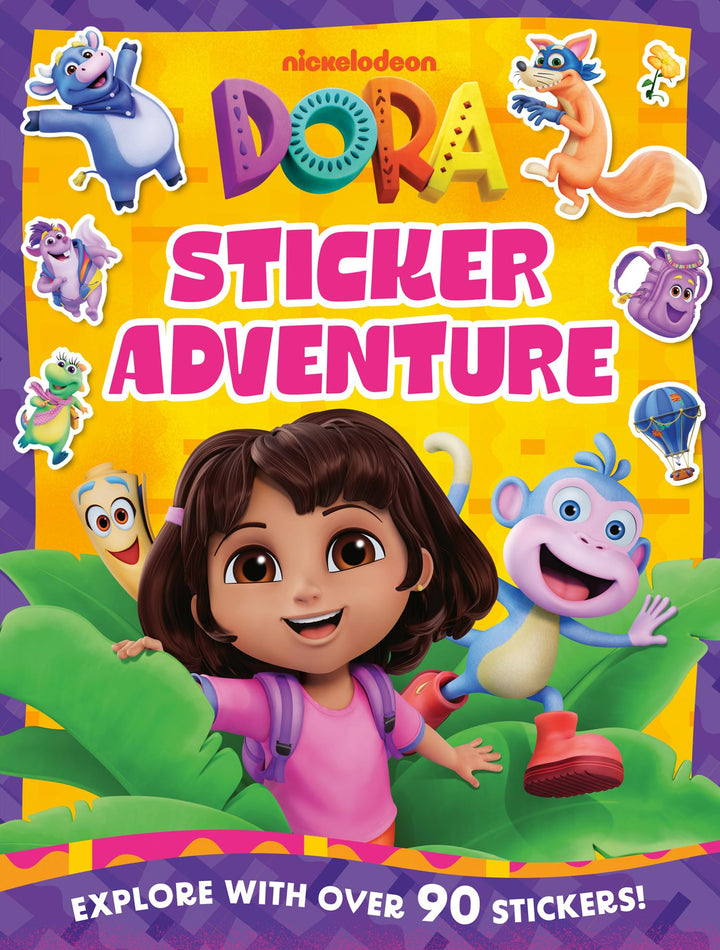 Dora Sticker Adventure Book: a fun sticker book for children age 3-5 based on the Nickelodeon TV series. With over 90 stickers! Perfect for Summer 2026 reading!