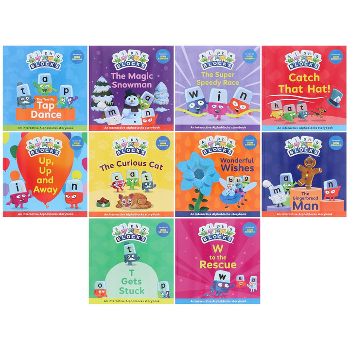 Alphablocks Lesson 10 Alphablocks Read Together Interactive Children's 10 Picture Books Coll ...