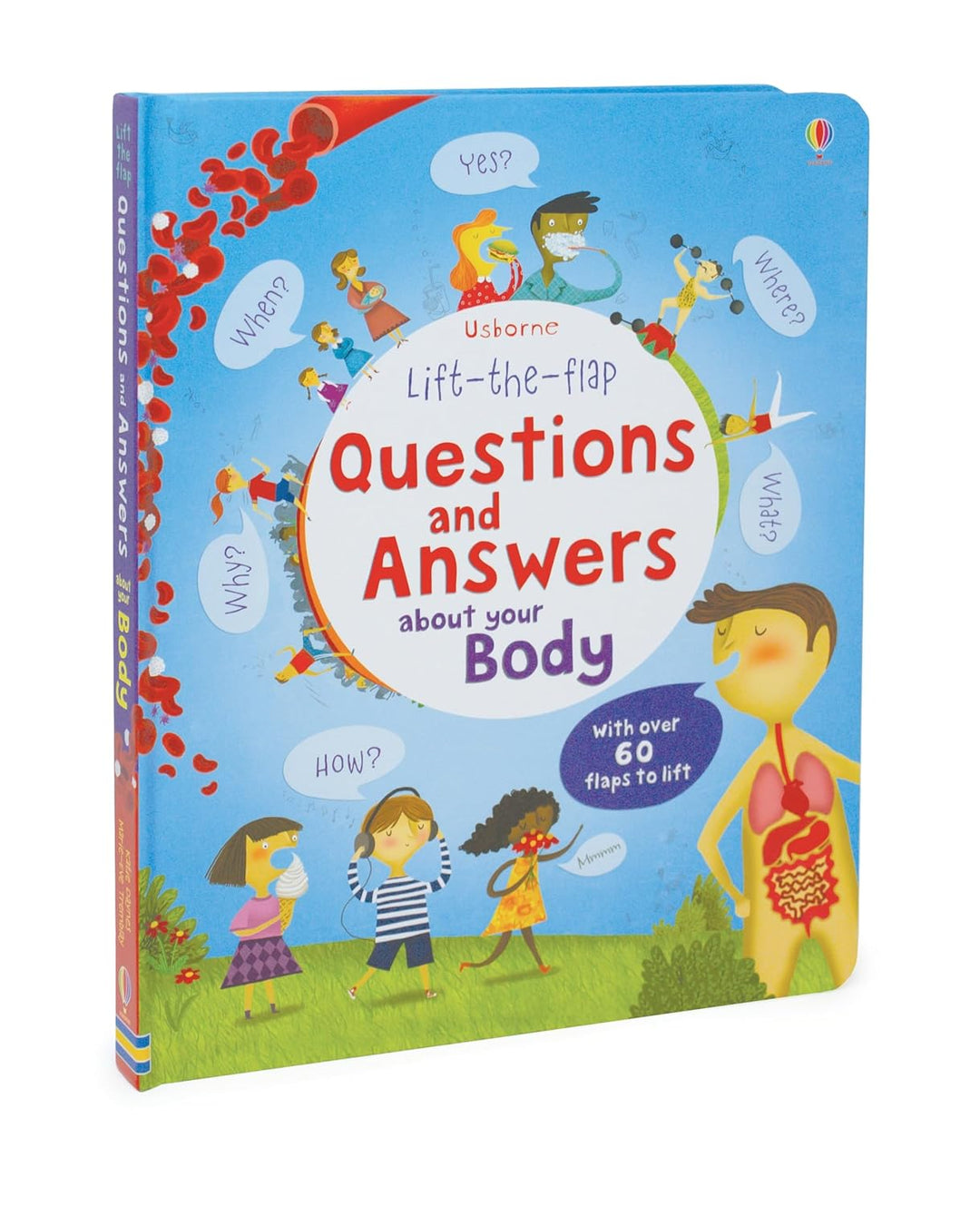 Lift the Flap Questions and Answers about your Body (Usborne Lift-the-Flap-Books): 1 (Questions and Answers) | Hardcover