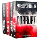 Devil's Night Series by Penelope Douglas– 4-Book Collection Set |Romantic Fiction, New Adult Suspense, Contemporary Love Stories, Bestselling Novels