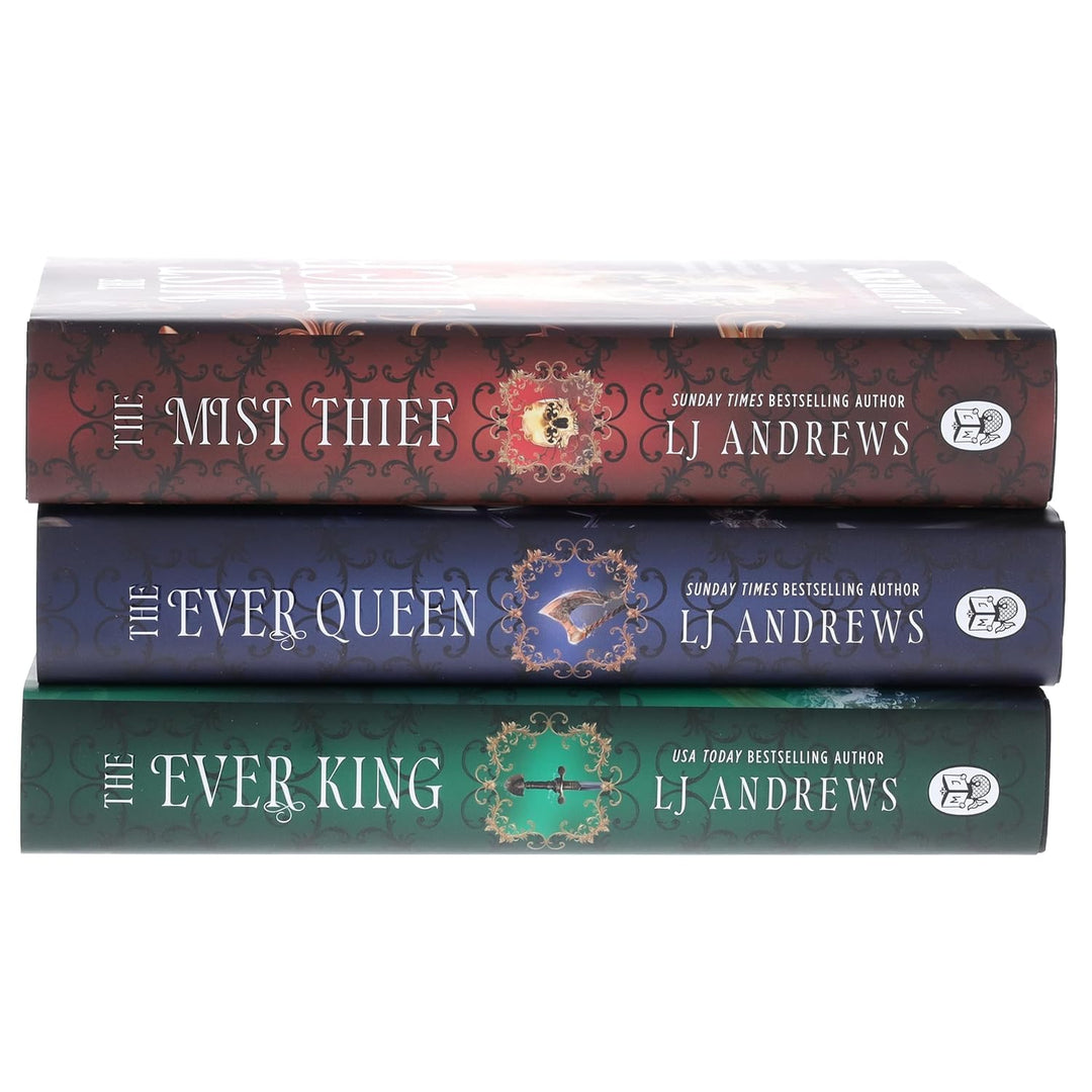 The Ever Seas Series by LJ Andrews 3 Books Collection Set (The Ever Ki ...