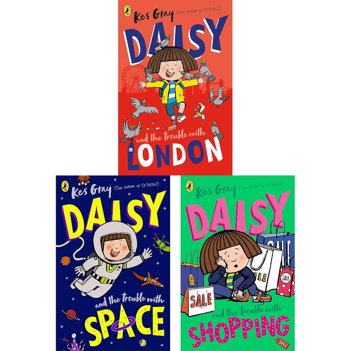 Daisy's Ultimate Trouble 1-18 Books Collection Set by Kes Gray (Paperback)