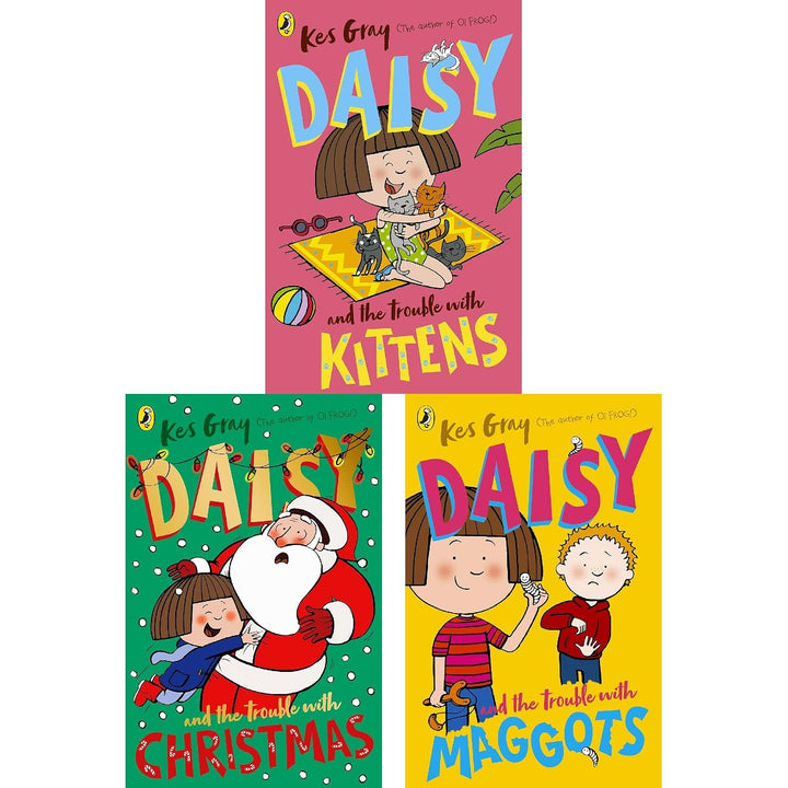 Daisy's Ultimate Trouble 1-18 Books Collection Set by Kes Gray (Paperback)