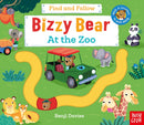 Bizzy Bear Find & Follow 4 Books shrinkwrap pack