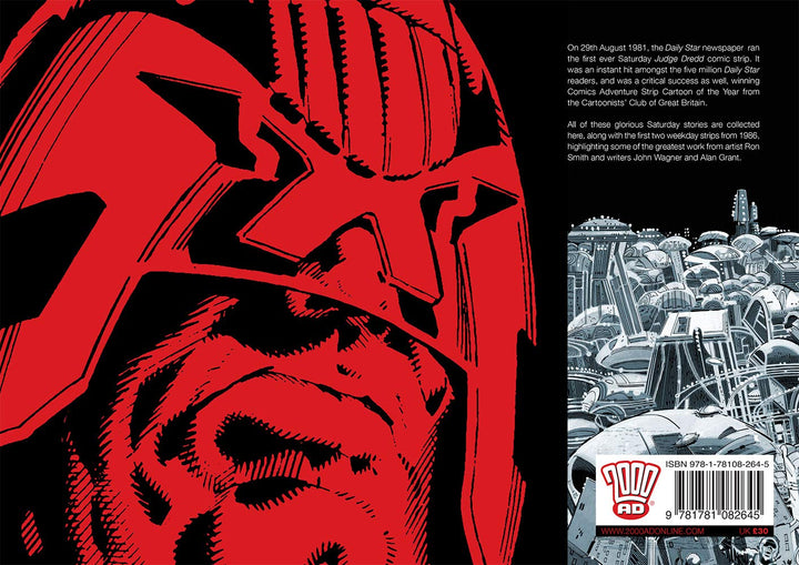 Judge Dredd: The Daily Dredds Volume One: 1981–1986 – Vintage Sci-Fi Comic Strips Collection | Hardcover