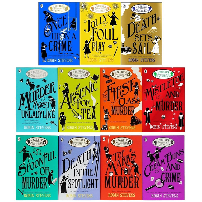 A Murder Most Unladylike Mystery Series 11 Books Collection Set by Robin Stevens