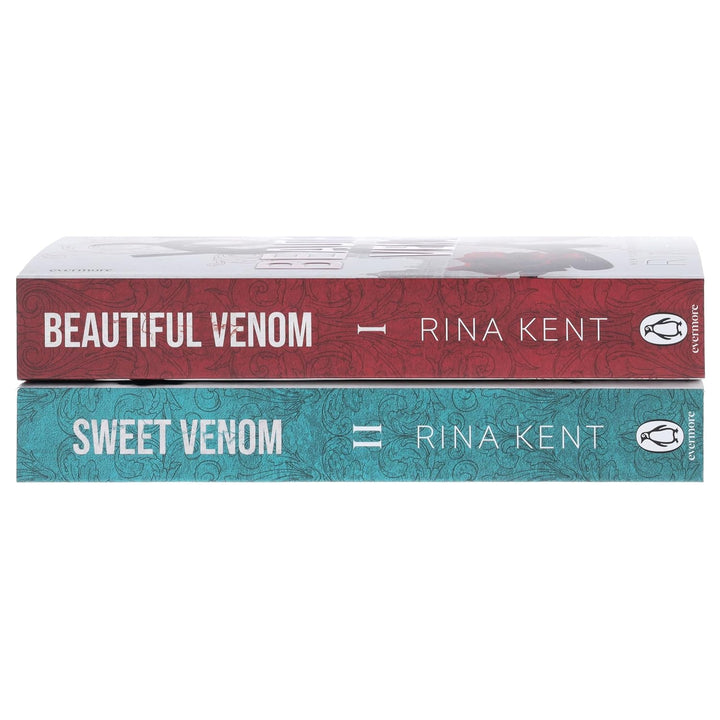 Vipers Series by Rina Kent 2 Books Collection Set (Beautiful Venom and Sweet Venom) | Paperback