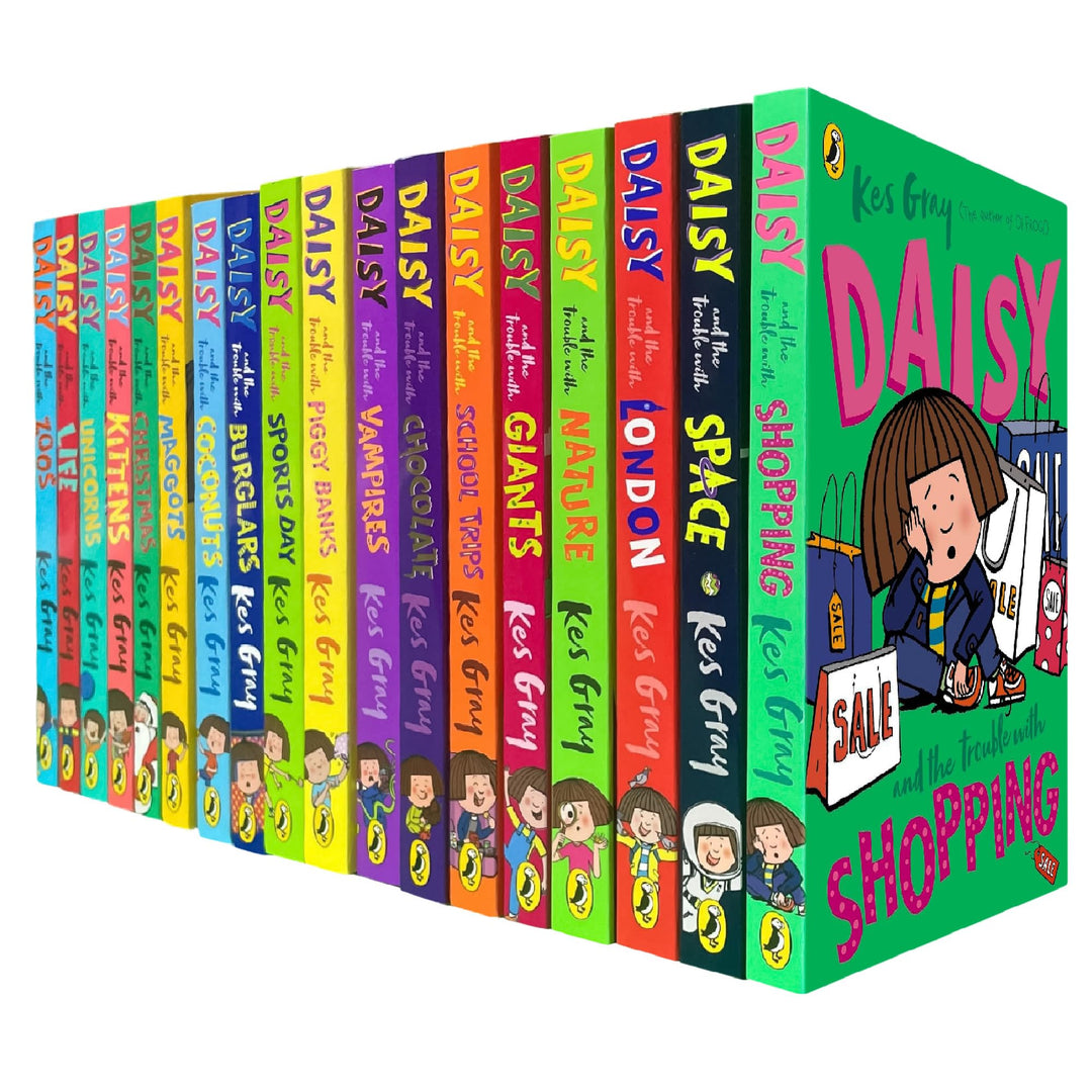 Daisy's Ultimate Trouble 1-18 Books Collection Set by Kes Gray (Paperback)