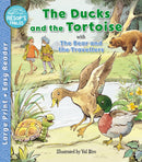 The Ducks and the Tortoise and The Bear - Easy Readers from Aesop's Fables for 6+ Years for Children