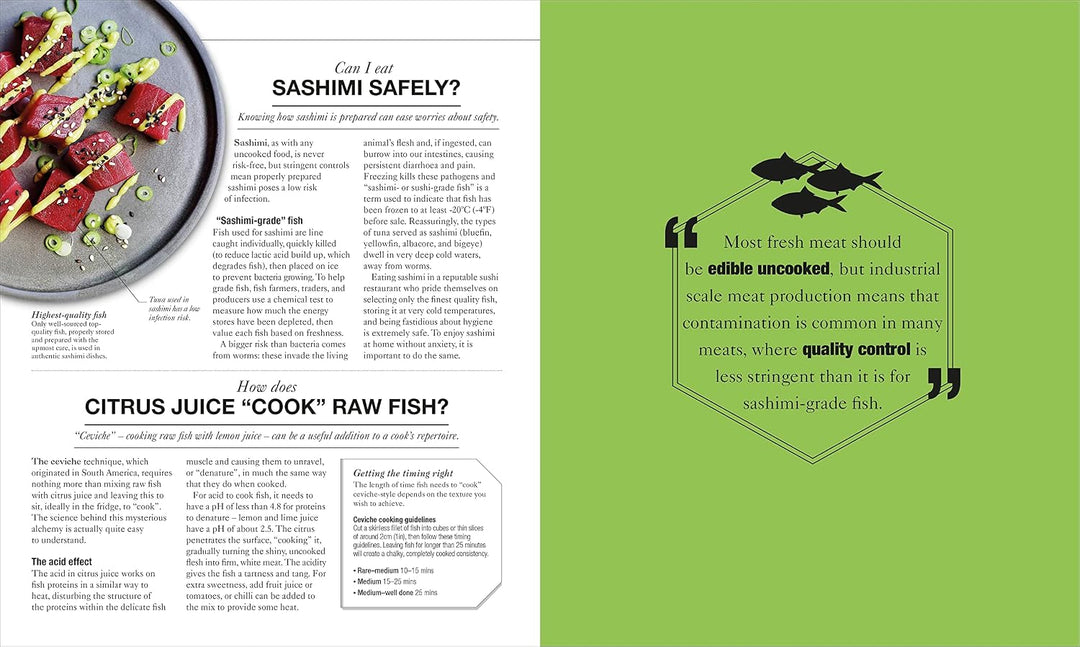 The Science of Cooking by Dr Stuart Farrimond | Every Question Answered to Perfect Your Cooking | Illustrated Hardcover Cookbook & Food Science Guide