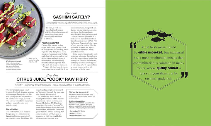 The Science of Cooking by Dr Stuart Farrimond | Every Question Answered to Perfect Your Cooking | Illustrated Hardcover Cookbook & Food Science Guide