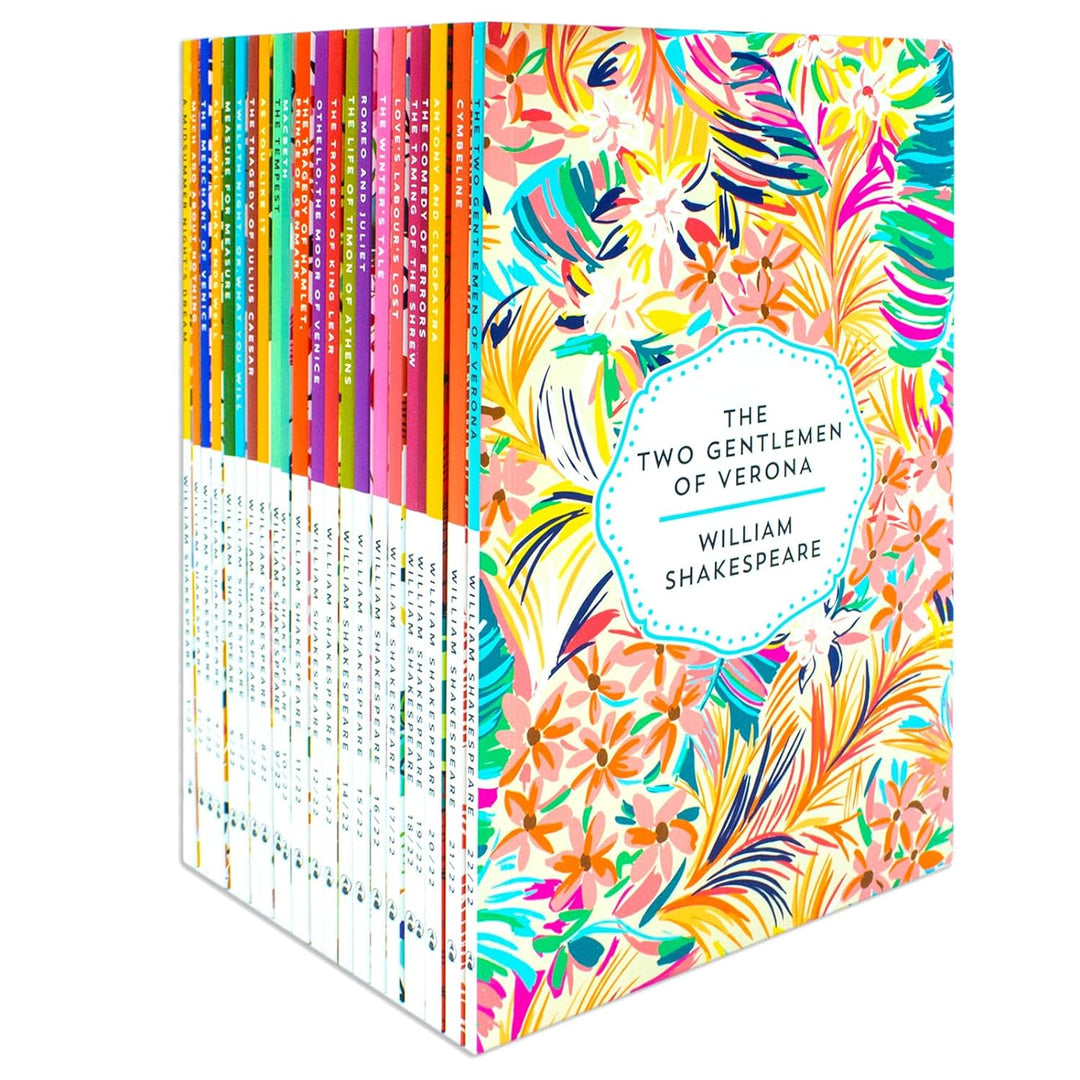 William Shakespeare The Complete Collection Book Set – 22 Iconic Plays Including Macbeth, As You Like It, The Two Gentlemen of Verona & King Lear
