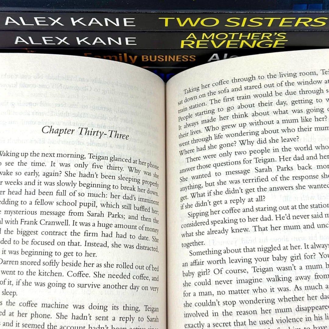 Alex Kane 5 Book Collection: The Family Business, Two Sisters, The Second Wife, A Mother's Revenge, The Mother - Thrilling Stories for 12+ Readers in Paperback