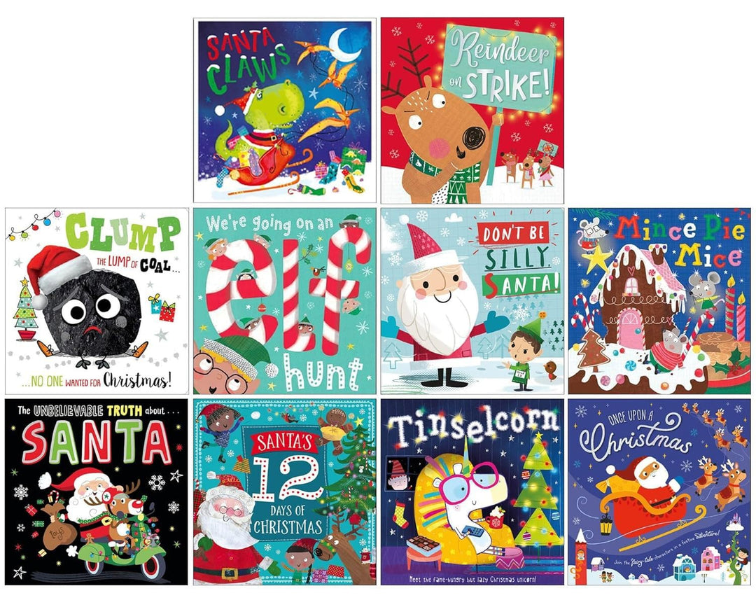 Christmas Story Book 10-Set Ziplock