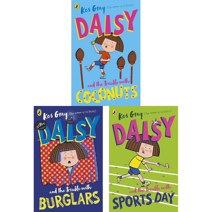 Daisy's Ultimate Trouble 1-18 Books Collection Set by Kes Gray (Paperback)