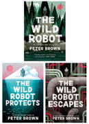 The Wild Robot 3-Book Set by Peter Brown | Adventure, Nature & Survival Stories for Kids – Includes The Wild Robot, Escapes & Protects | Ages 7+