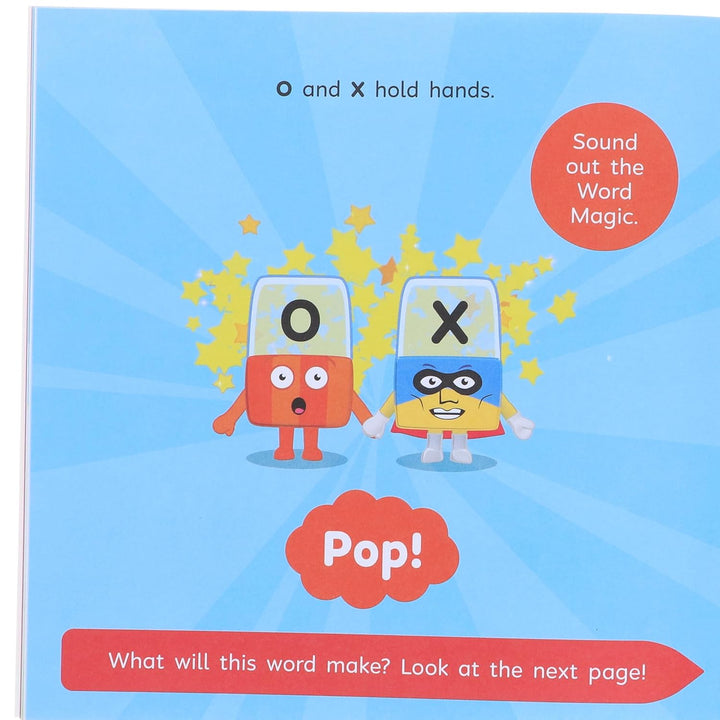 Alphablocks Read Together Interactive Children's 10 Picture Books Collection Set (Wonderful Wishes, The Curious Cat, Catch That Hat, The Magic ... Stuck and 4 More) for Early Readers