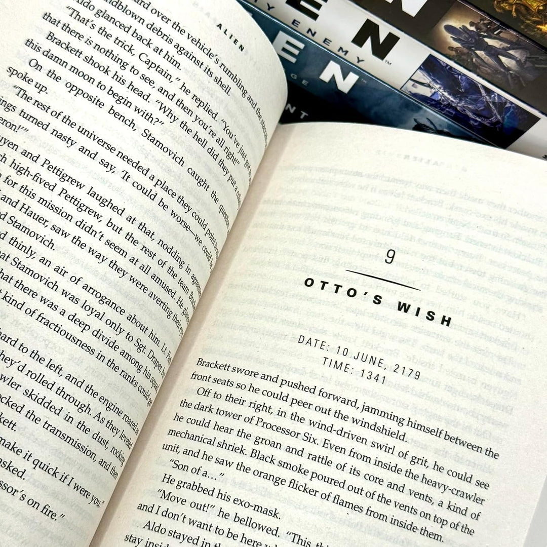 Alien Series 10 Books Collection Set by Tim Lebbon (River of Pain, Sea of Sorrows, Isolation, Infiltrator, Prototype, Cult, Uncivil War, Enemy of My Enemy, The Cold Forge, Bug Hunt)