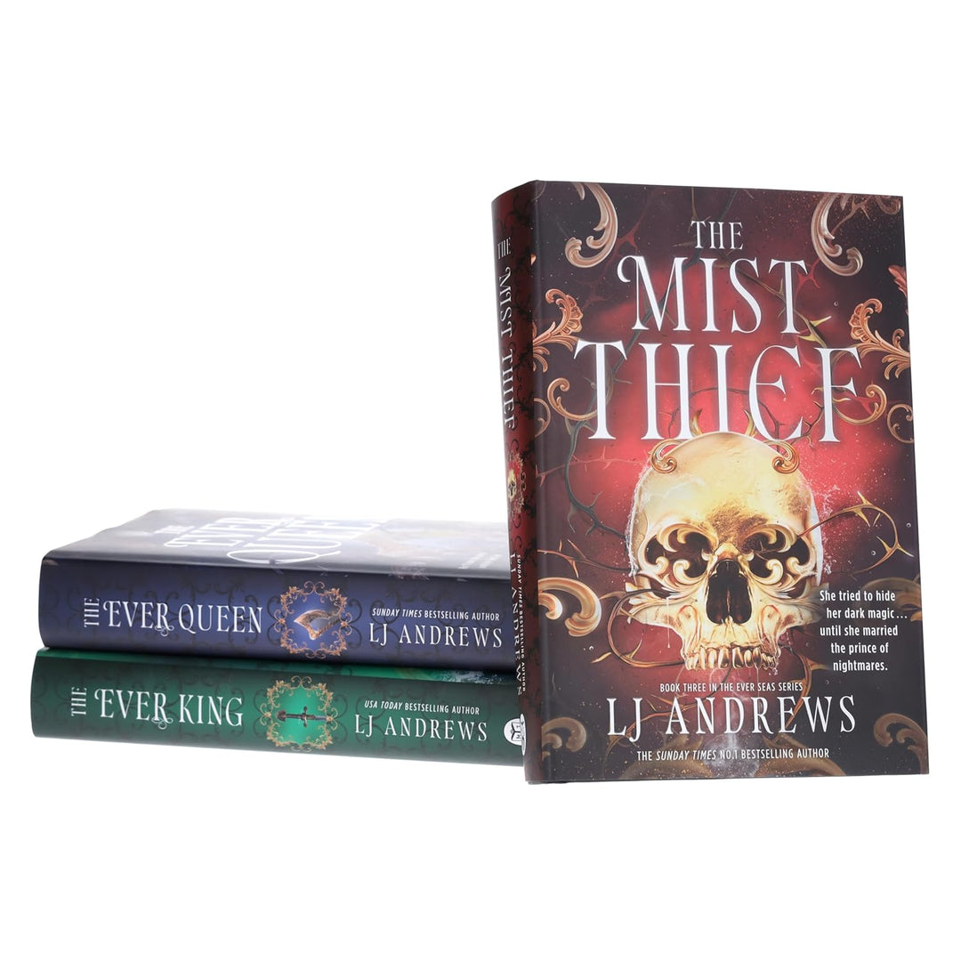The Ever Seas Series by LJ Andrews 3 Books Collection Set (The Ever Ki ...