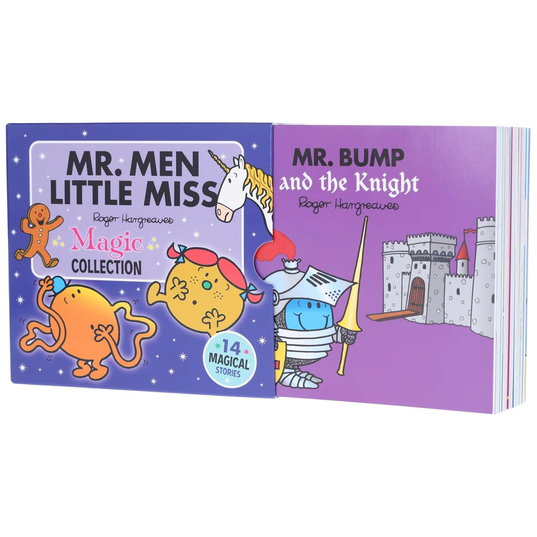 Mr Men Little Miss Magic 14 Books Collection Slipcase Set by Roger Hargreaves – Magical Fairy Tales & Adventures (Paperback)