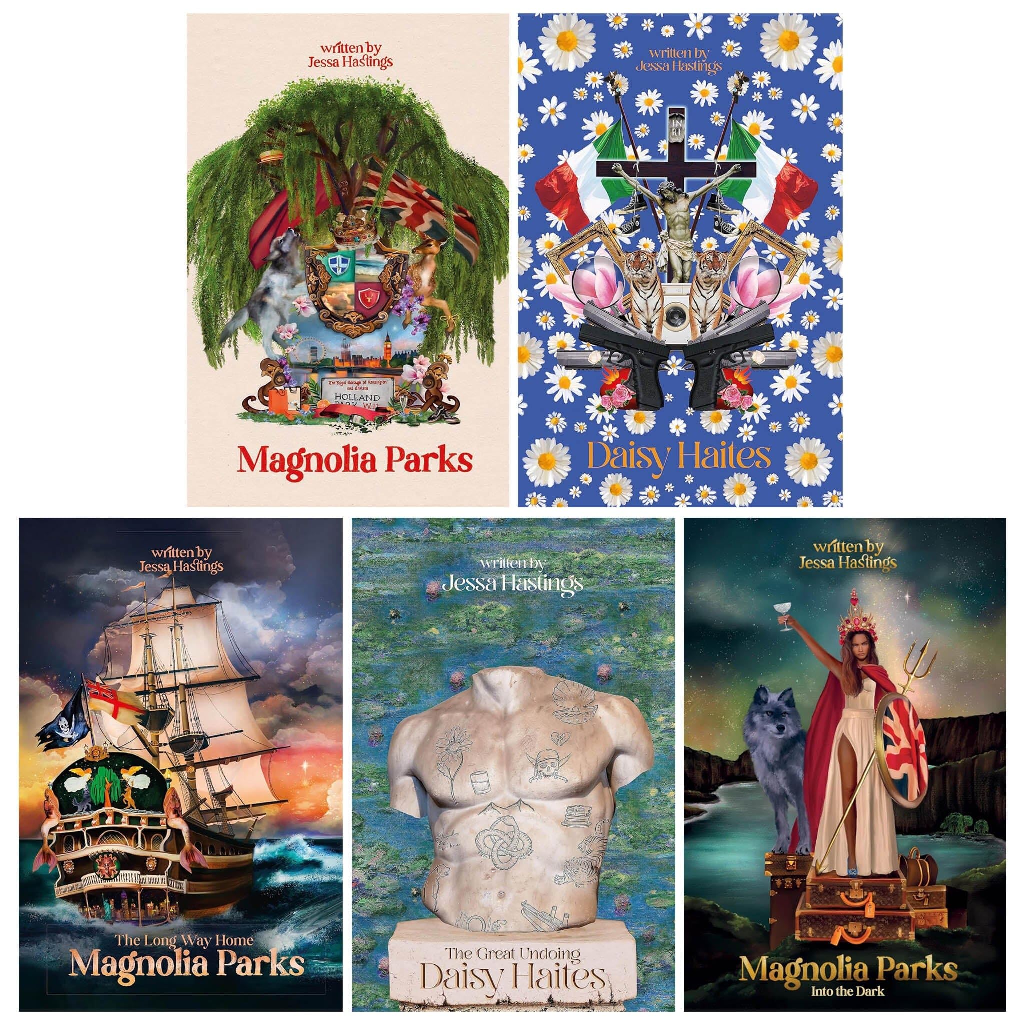 Magnolia Parks シリーズ 5巻セット Magnolia Parks Universe Series 5 Books Collection Set By Jessa