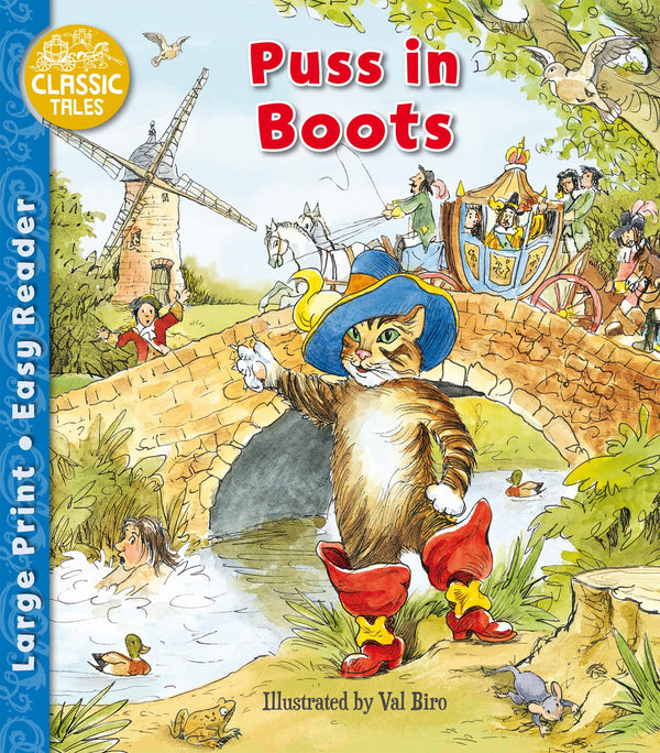 Puss in Boots - A classic fairy tale in fun paperback format for children aged 5+ years in Classic Tales Easy Readers