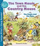 The Town Mouse and the Country Mouse and The Eagle and the Man - Aesop's Fables Easy Readers for Ages 6+