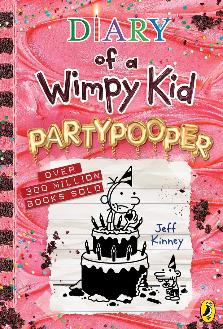 Diary of a Wimpy Kid Books 18–21 Collection Set by Jeff Kinney | No Brainer, Hot Mess, Partypooper & Fight or Flight | Hilarious Children's Books
