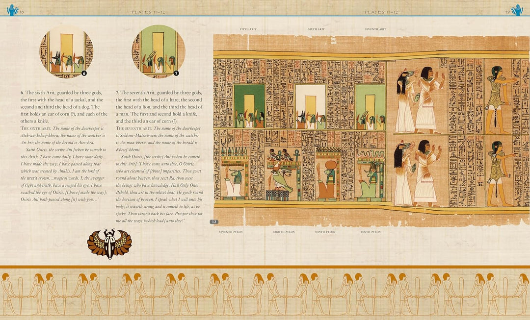 The Egyptian Book of the Dead (Ancient Wisdom Library) – Deluxe Edition: Ancient Wisdom & Mythology | Hardcover