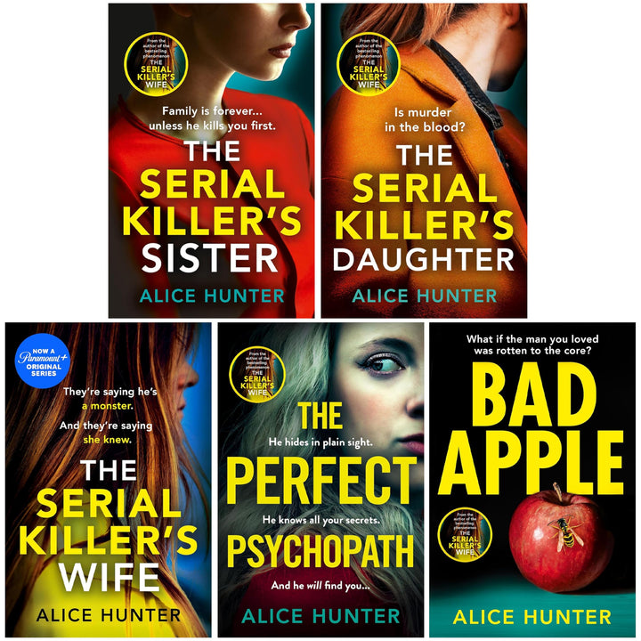 The Serial Killer Series By Alice Hunter 5 Books Collection Set