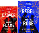 The City of Fantome Series by Catherine Doyle 2 Books Collection Set (The Rebel and the Rose [Hardback] and The Dagger and the Flame)