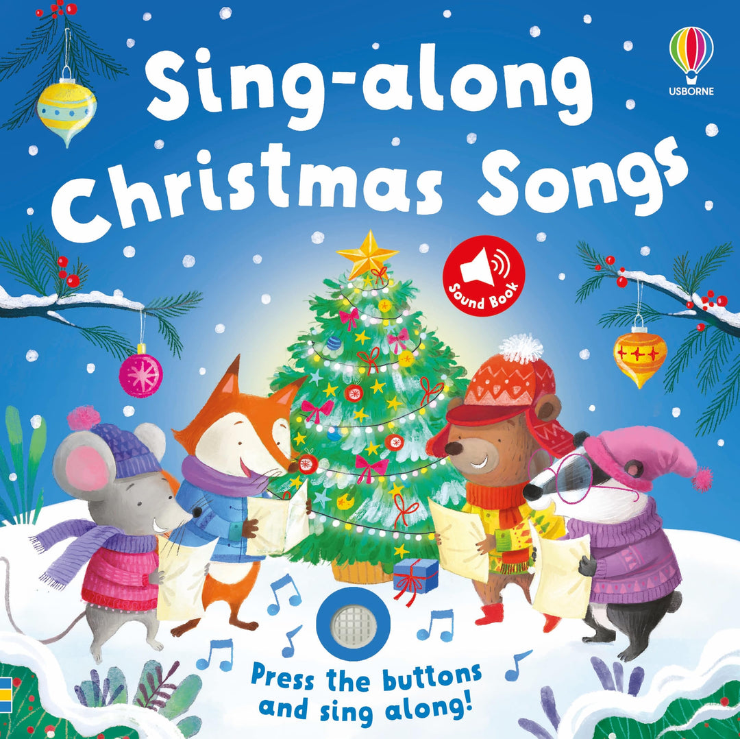 Sing-along Christmas Songs: An Interactive Sound Book for Kids with Carols to Press, Play, and Sing Along To (Sound Books)