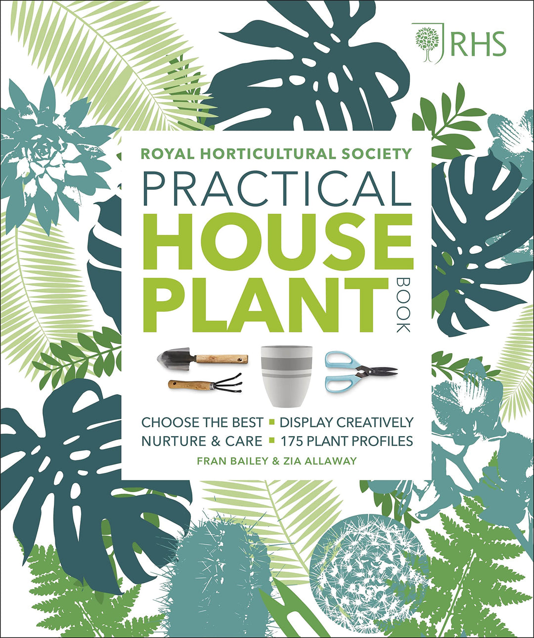 best house plants book RHS Practical House Plant Book: Choose The Best, Display Creatively, N – Lowplex Books