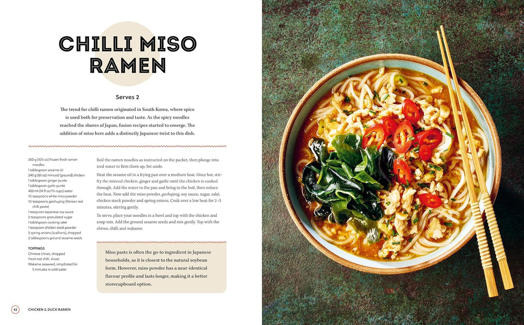 Ramen: 80 easy noodle bowls and broths by Makiko Sano (Hardback)