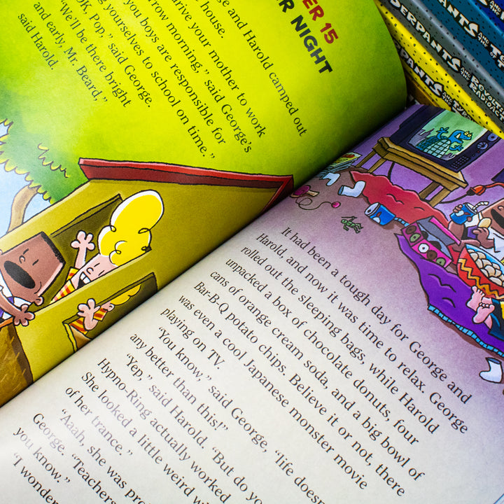 Captain Underpant 12 Book Collection set  by Dav Pilkey