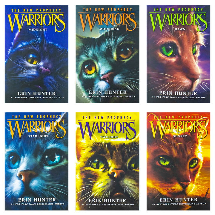 Warrior Cats Series 2: The New Prophecy Collection by Erin Hunter - 6 Exciting Books of Fantasy, Adventure, and Animal Stories for 12+ years readers