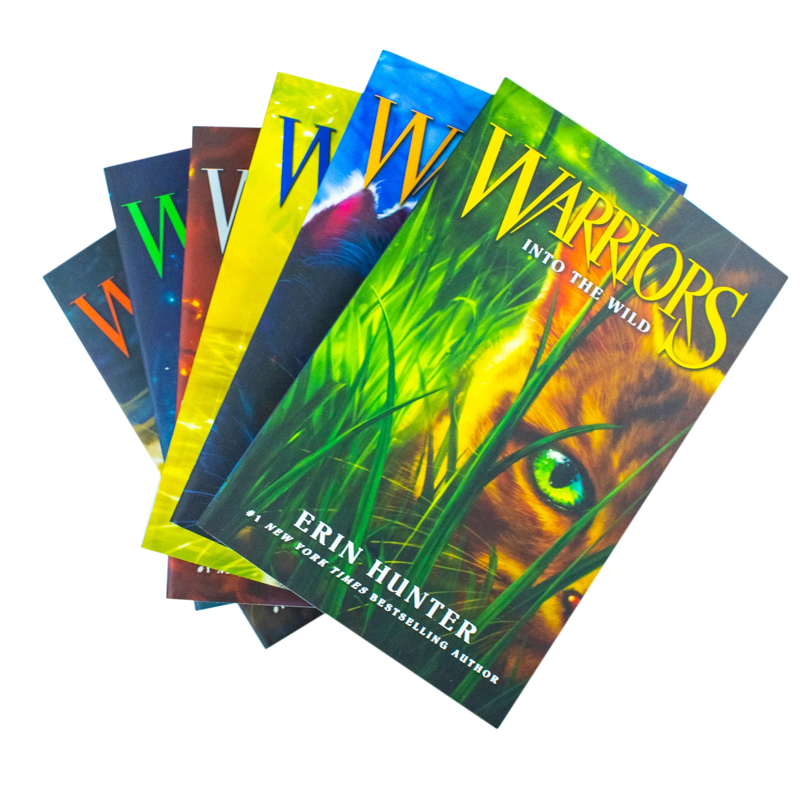 Warrior Cats: The Prophecies Begin - 6 Books in Paperback Format