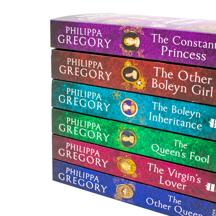 Philippa Gregory Tudor Court Novels 6 Books Set Collection Virgin's Lover